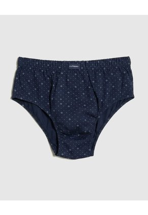 Calzoncillo Clasico Estampado X1 Para Hombre Azul Patprimo