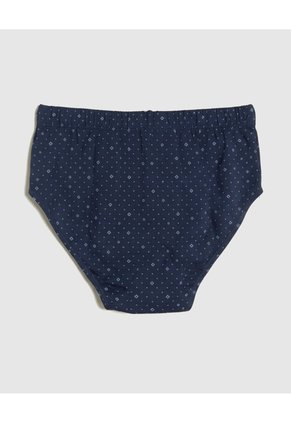Calzoncillo Clasico Estampado X1 Para Hombre Azul Patprimo