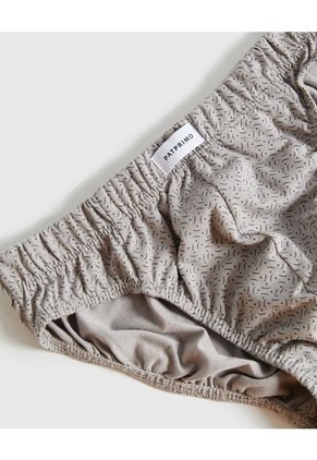 Boxer Corto Estampado X1 Para Hombre Gris Patprimo