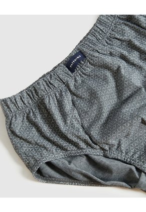 Calzoncillo Clasico Estampado  X1 Para Hombre Gris Patprimo