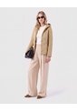 Chaqueta Acolchada Con Capota   Para Mujer Café Patprimo de Patprimo