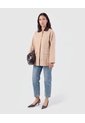 Chaqueta Con Cuello De Pana   Para Mujer Beige Patprimo de Patprimo