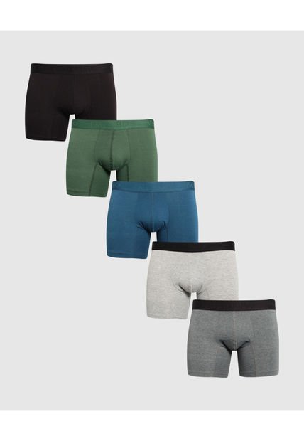 Boxer X5 Para Hombre Filete Medio Color Surtido Marca Patprimo #44000464