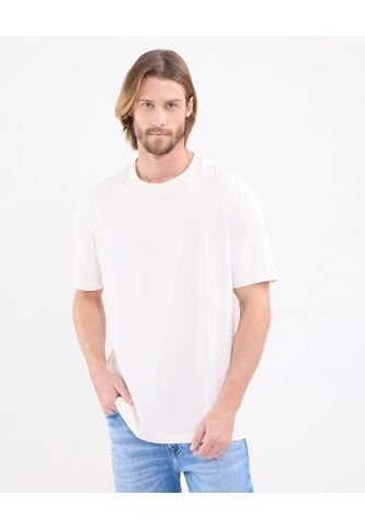 Camiseta Regular   Para Hombre Beige Patprimo Patprimo