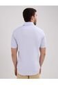 Camisa Manga Corta Unicolor Sin Bolsillo  Para Hombre Azul Patprimo de Patprimo