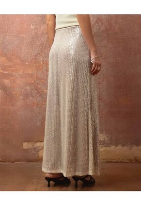 Falda  Para Mujer Medio Color Beige Marca Patprimo #30140424