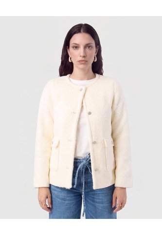 Camiseta Cuello Redondo Estampada   Para Mujer Blanco Patprimo Patprimo
