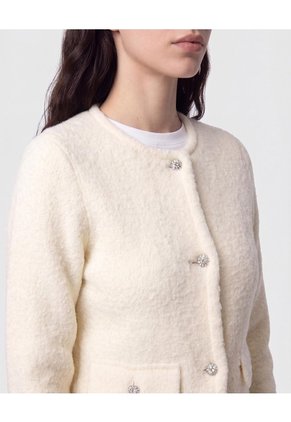 Camiseta Cuello Redondo Estampada Para Mujer Blanco Patprimo