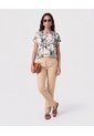 Blusa Manga Dobladillada   Para Mujer Verde Patprimo de Patprimo