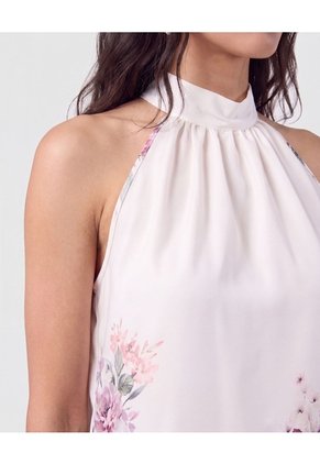 Blusa Estampada Para Mujer Blanco Patprimo