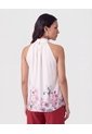 Blusa Estampada   Para Mujer Blanco Patprimo de Patprimo