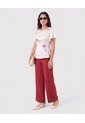 Blusa Con Cintura Elástica   Para Mujer Crema Patprimo de Patprimo