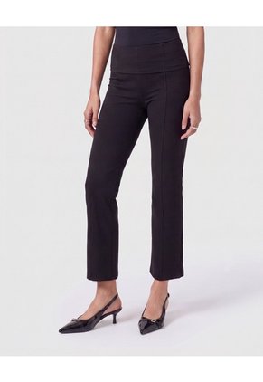 Leggings De Tiro Alto Con Costuras Para Mujer Negro Patprimo