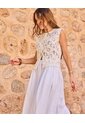 Chaleco Tejido En Crochet   Para Mujer Blanco Patprimo de Patprimo