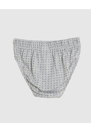 Calzoncillo Con Elástico  X1 Para Hombre Gris Patprimo