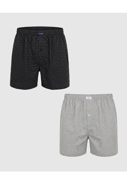 Pack X2 Bóxers Sueltos Estampados  X2 Para Hombre Surtido Patprimo