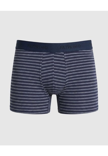 Boxer Medio Anatómico  X1 Para Hombre Azul Patprimo