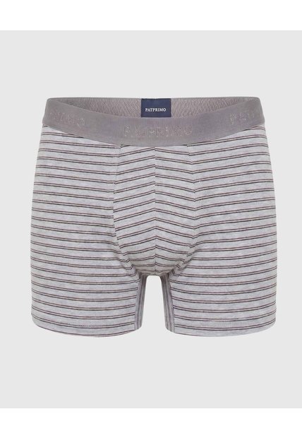 Boxer Medio Anatómico  X1 Para Hombre Gris Patprimo