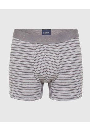 Boxer Medio Anatómico X1 Para Hombre Gris Patprimo