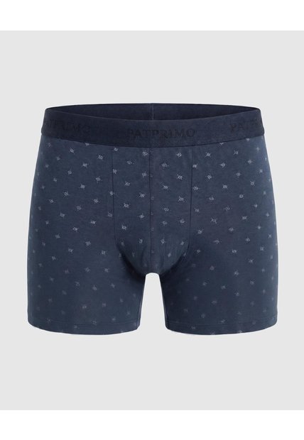 Bóxer  Con Elástico Superior X1 Para Hombre Azul Patprimo
