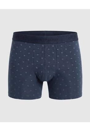 Bóxer Con Elástico Superior X1 Para Hombre Azul Patprimo
