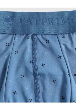 Boxer Medio Con Pretina Elástica  X1 Para Hombre Azul Patprimo