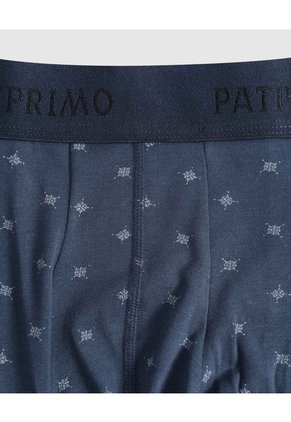 Bóxer Con Elástico Superior X1 Para Hombre Azul Patprimo