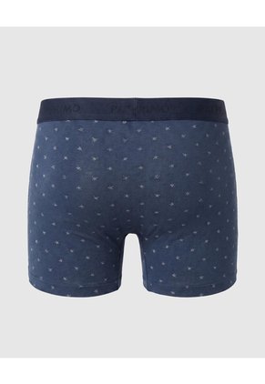 Bóxer Con Elástico Superior X1 Para Hombre Azul Patprimo