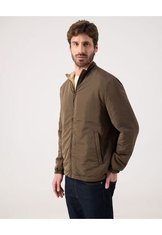 Chaqueta Doble Faz   Para Hombre Café Patprimo Patprimo
