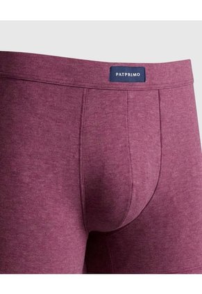 Boxer Medio Unicolor  X1 Para Hombre Rojo Patprimo