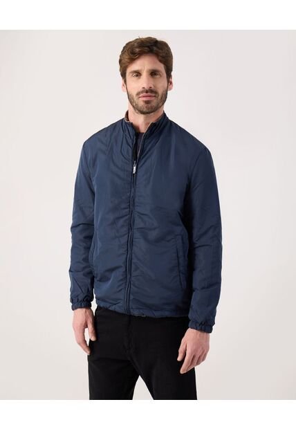 Chaqueta Doble Faz   Para Hombre Azul Patprimo