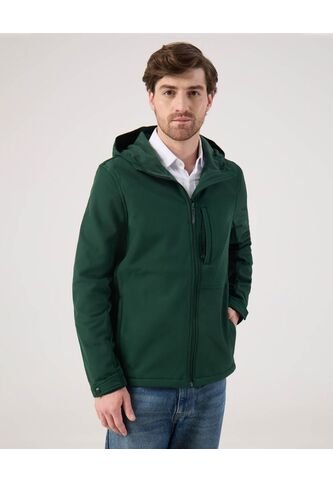 Chaqueta Unicolor Con Bolsillo En Frente   Para Hombre Verde Patprimo Patprimo