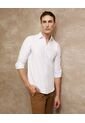 Camisa Oxford   Para Hombre Blanco Patprimo de Patprimo