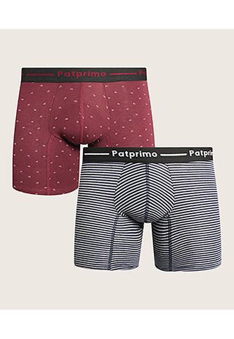 Boxer X2 Para Hombre Fleat Seamer Medio Color Surtido Marca Patprimo #44410004 Patprimo