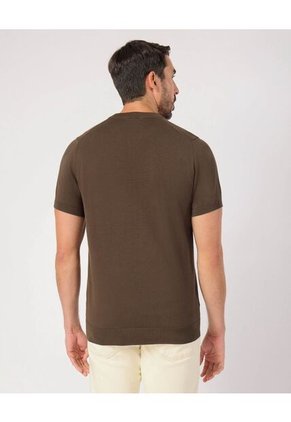 Camiseta  Para Hombre Manga Corta Cuello Redondo Color Verde Marca Patprimo #44090956