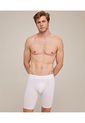 Boxer X2 Para Hombre Fleat Seamer Largo Color Blanco Marca Patprimo #44000317 de Patprimo