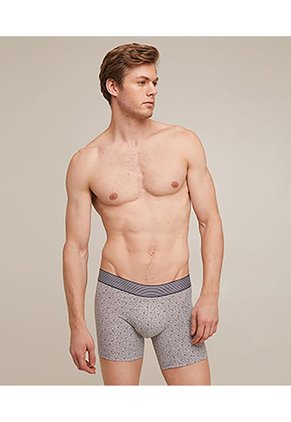 Boxer X3 Para Hombre Fleat Seamer Medio Color Azul Marca Patprimo #44420001