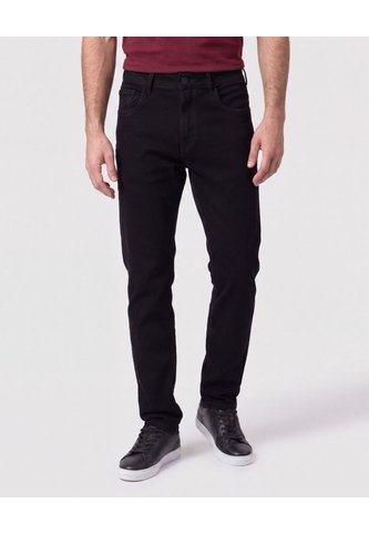 Jean De Silueta Slim Ajustada   Para Hombre Negro Patprimo Patprimo