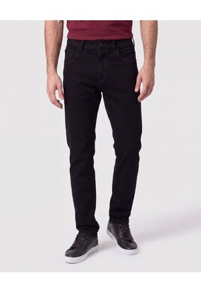 Jean De Silueta Slim Ajustada Para Hombre Negro Patprimo