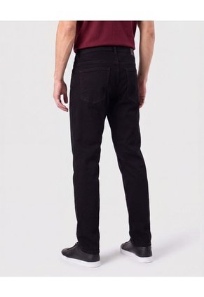 Jean De Silueta Slim Ajustada Para Hombre Negro Patprimo