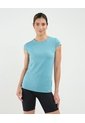 Camiseta Deportiva Manga Casco  Para Mujer Agua Patprimo de Patprimo