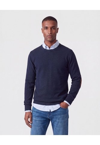 Buzo De Tejido Texturizado   Para Hombre Azul Patprimo Patprimo