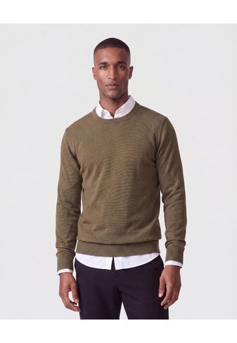 Buzo De Tejido Texturizado   Para Hombre Verde Patprimo Patprimo