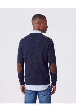 Buzo De Tejido Texturizado   Para Hombre Azul Patprimo