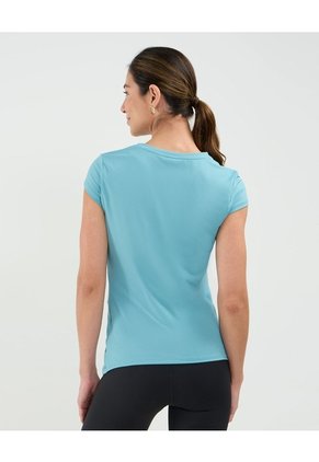 Camiseta Deportiva Manga Casco  Para Mujer Agua Patprimo