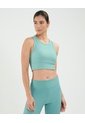Top Deportivo Acanalado  Para Mujer Agua Patprimo de Patprimo