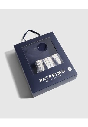 Pijama  Para Hombre M/C P/C Color Azul Marca Patprimo #44040245