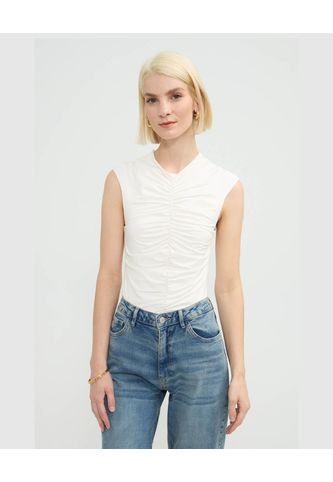 Camiseta Para Mujer Manga Sisa Cuello Redondo Color Blanco Marca Patprimo #30093750 Patprimo