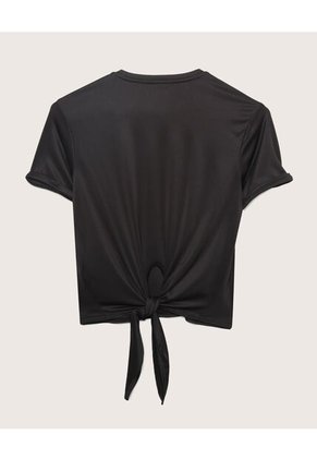 Camiseta Para Niña Manga Corta Color Negro Marca Patprimo #86090335