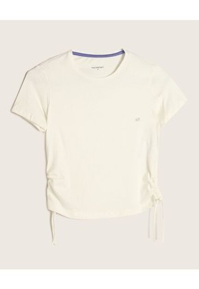 Camiseta Para Niña Manga Corta Color Blanco Marca Patprimo #86090333